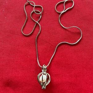 18 KGP necklace with pendant